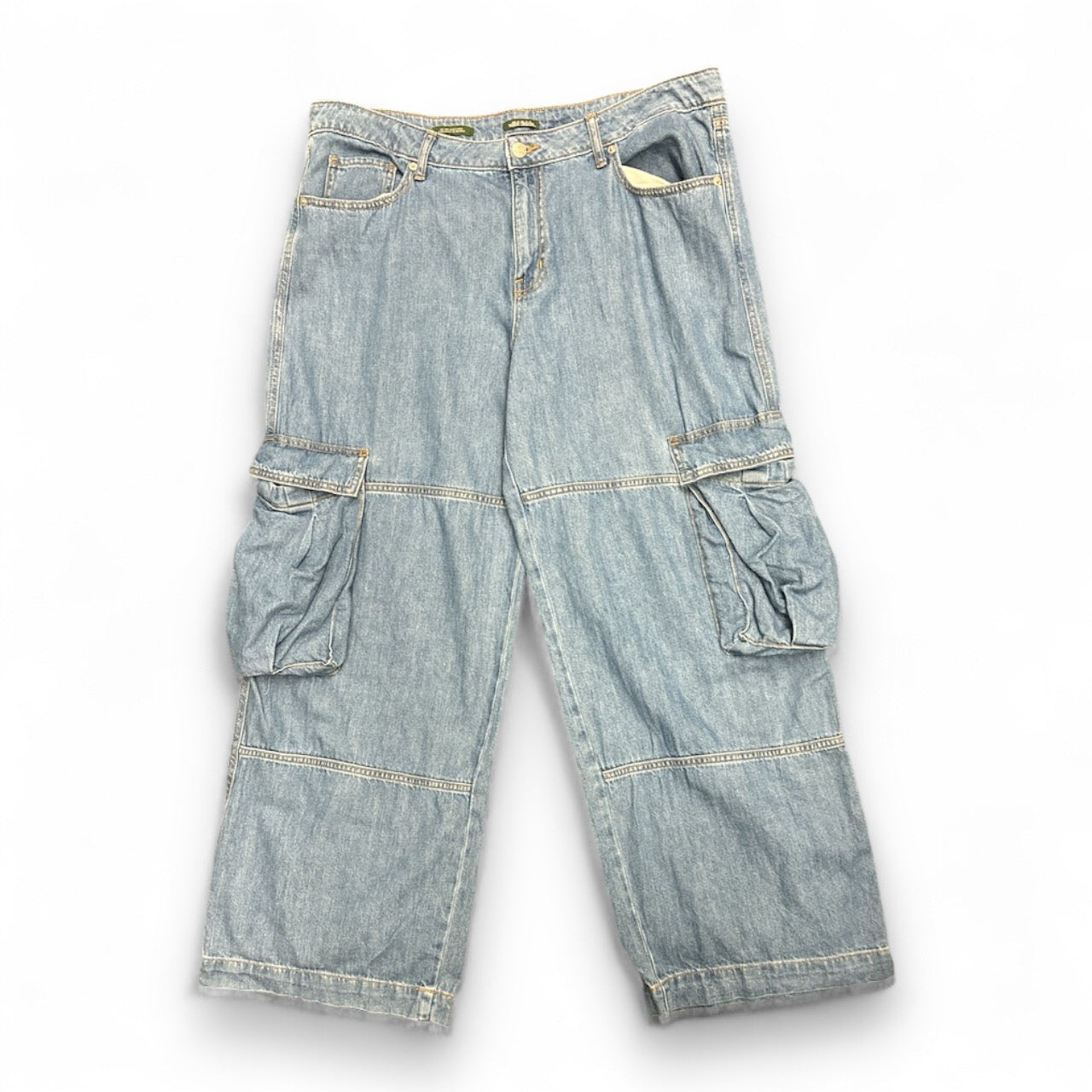 Pants Cargo & Utility By Wild Fable In Blue Denim, Size: 14