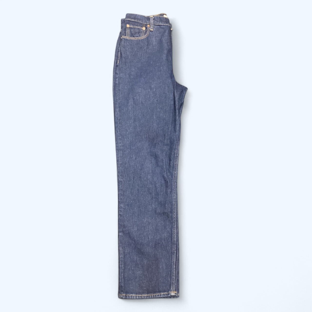 Jeans Straight By Abercrombie And Fitch In Blue Denim, Size: 8