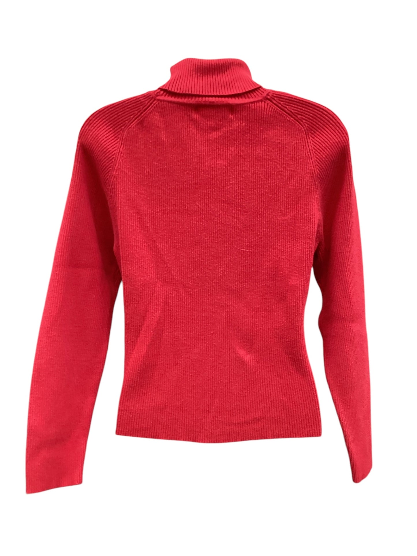 Sweater By Carolyn Taylor In Red, Size: L