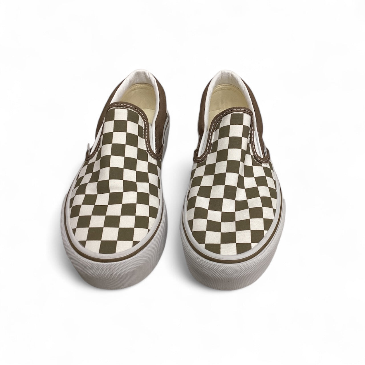 Shoes Sneakers By Vans In Checkered Pattern, Size: 7