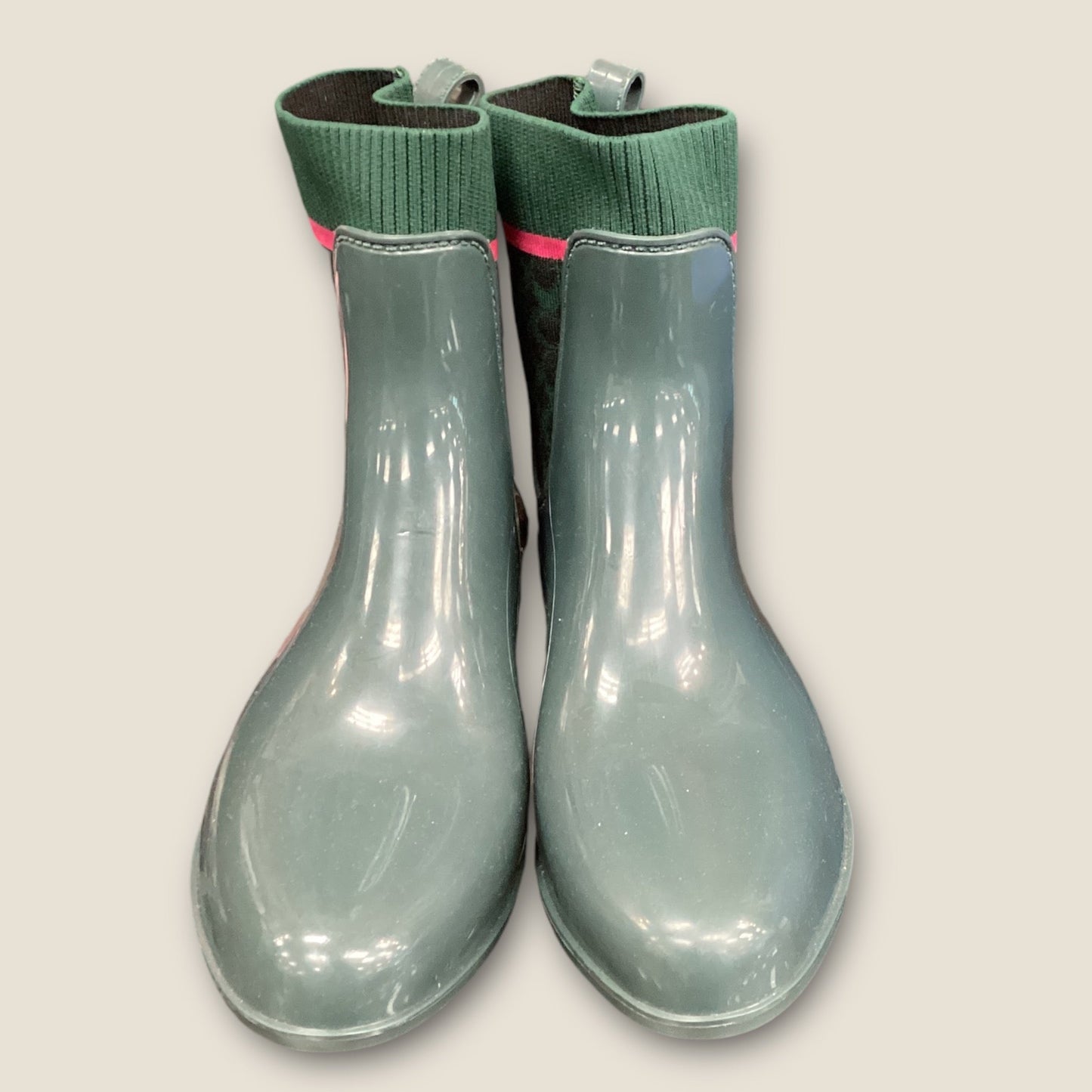 Boots Rain By Coach In Green, Size: 9