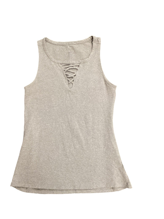 Top Sleeveless Basic By Torrid In Grey, Size: 1x