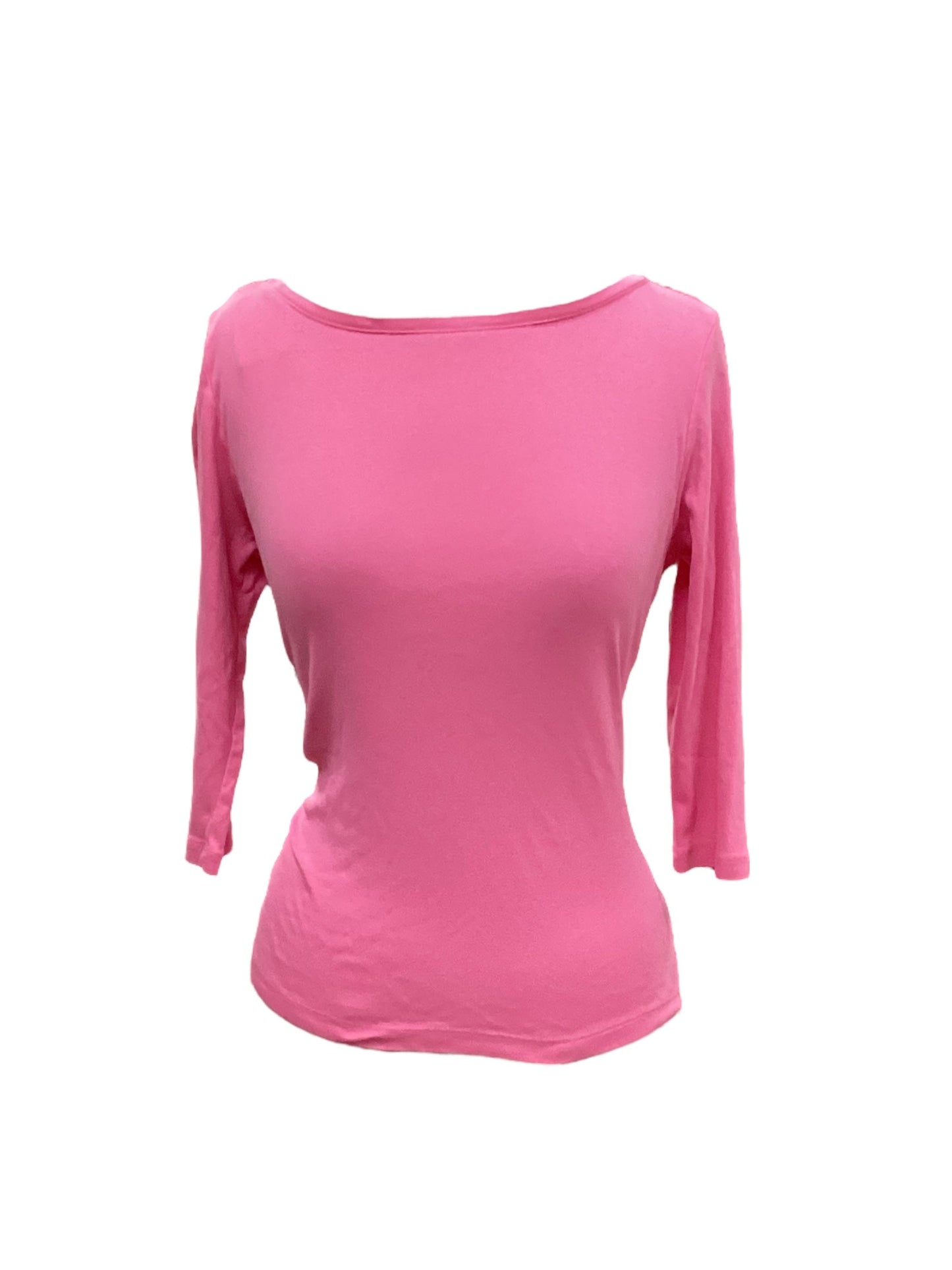 Pink Top 3/4 Sleeve Talbots, Size M