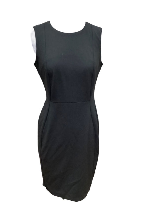 Black Dress Casual Midi Calvin Klein, Size 6