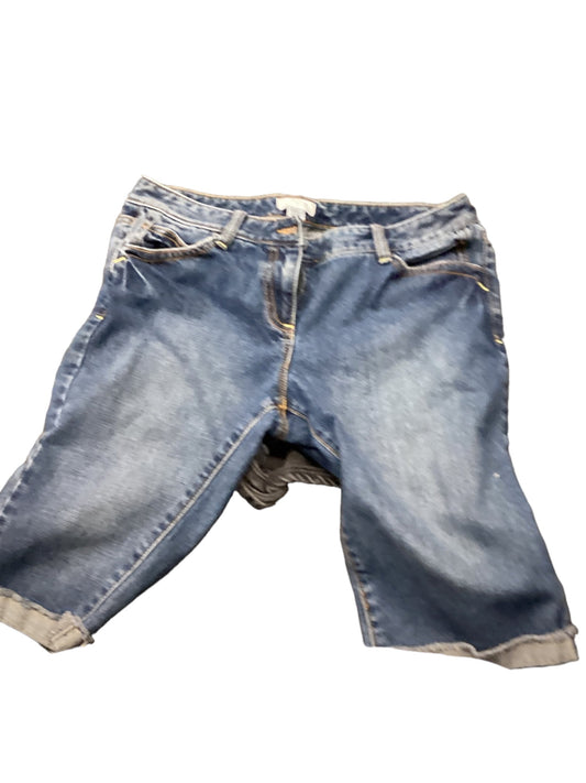 Blue Denim Shorts Loft, Size 8
