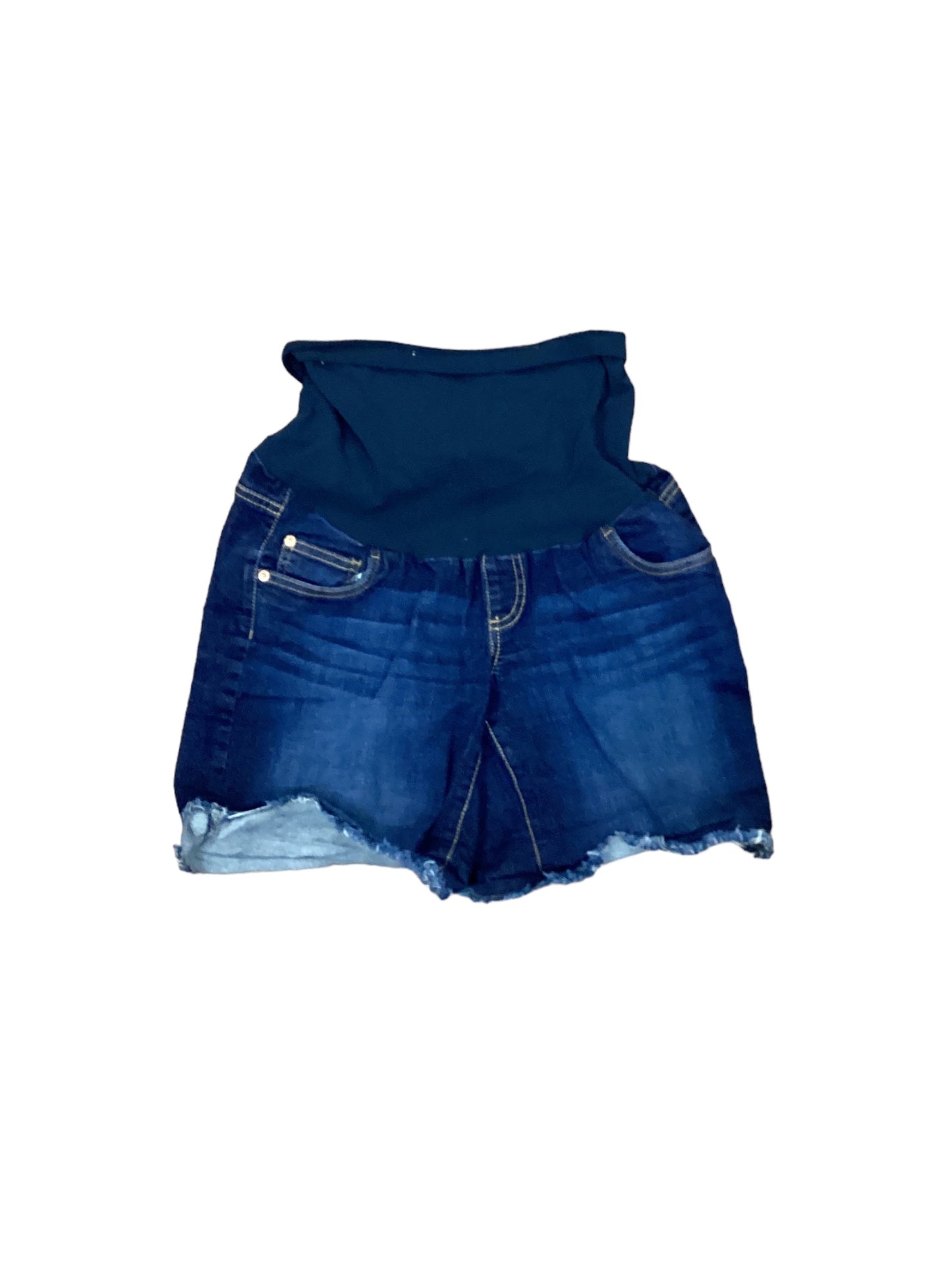 Blue Denim Shorts Indigo Blue, Size M