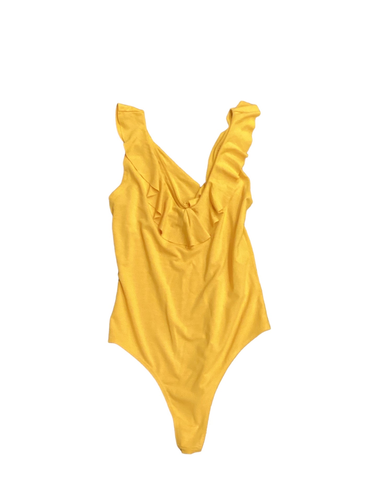 Yellow Bodysuit Forever 21, Size M