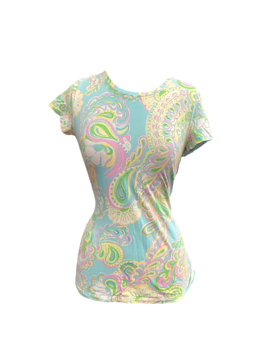 Multi-colored Top Short Sleeve Lilly Pulitzer, Size S