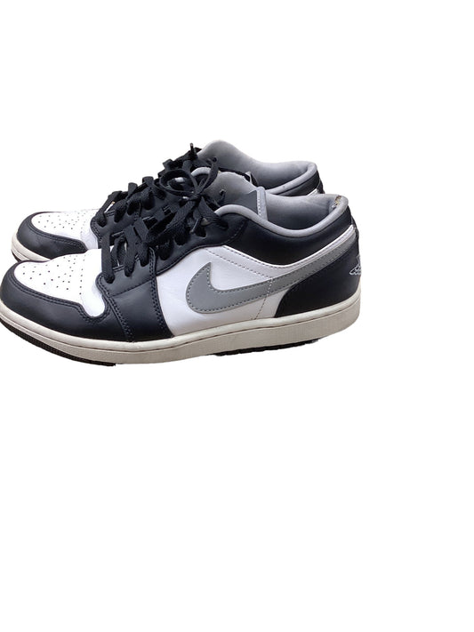 Black & Silver Shoes Sneakers Jordan, Size 8