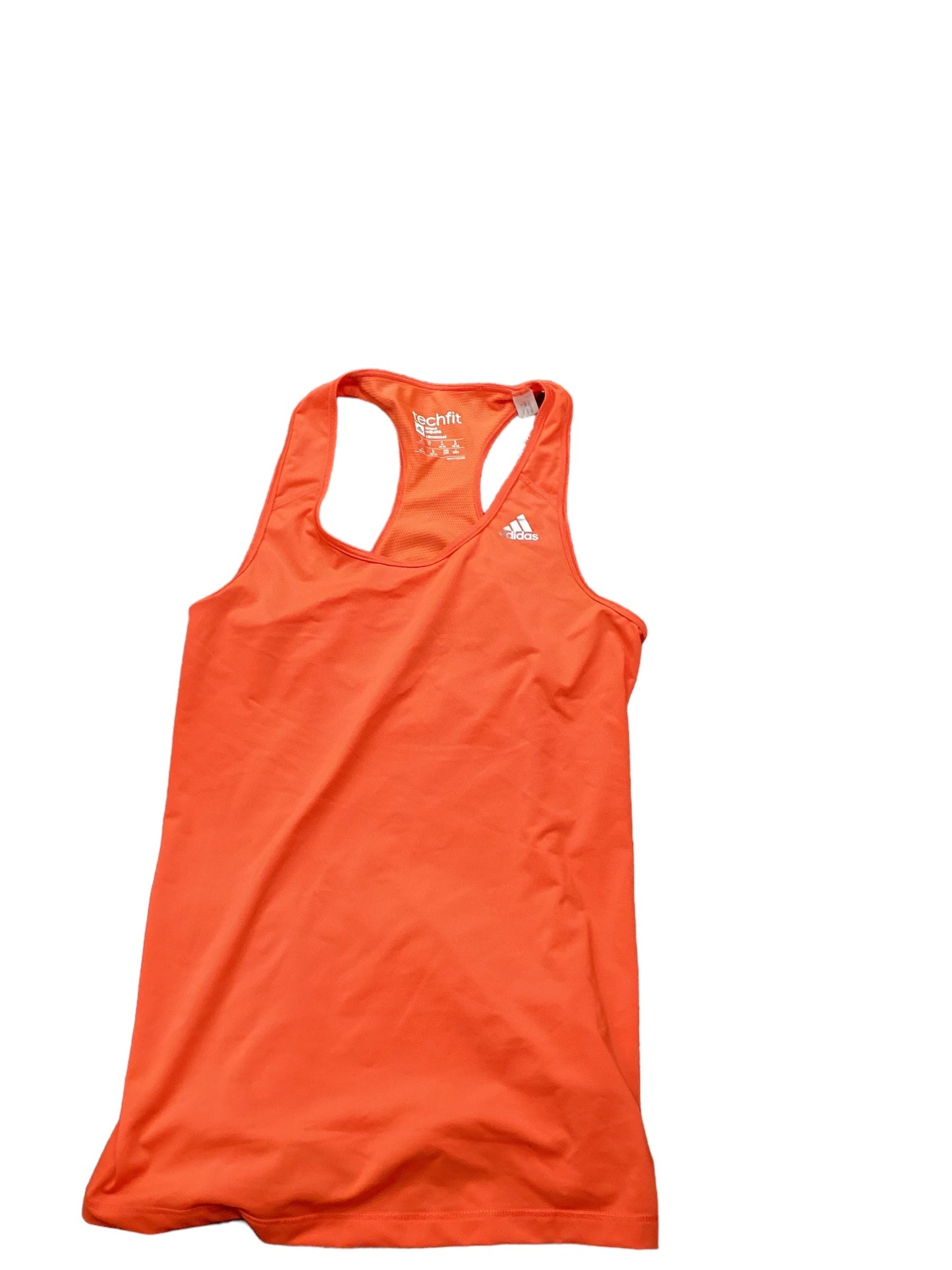 Orange Athletic Tank Top Adidas, Size M