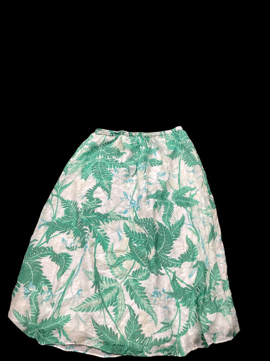 Floral Print Skirt Maxi H&m, Size L