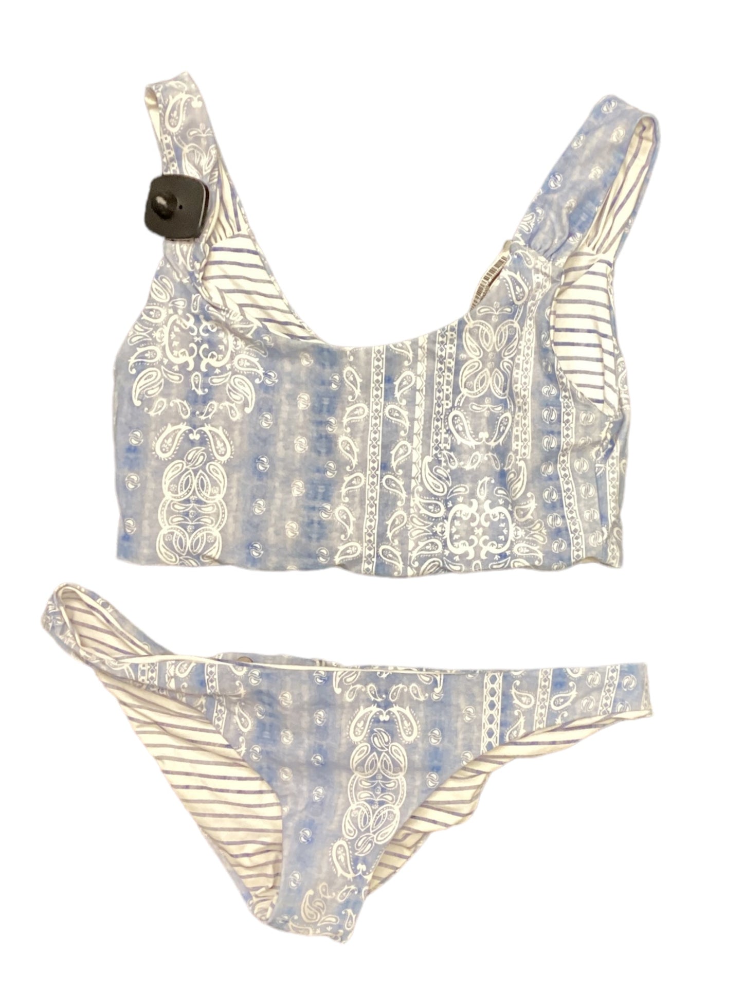 Blue & White Swimsuit 2pc Altard State, Size L