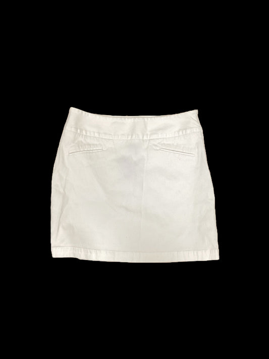 White Skirt Mini & Short Gap, Size 2