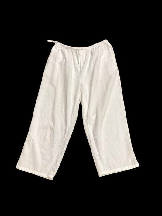 White Pants Lounge Denim And Company, Size M