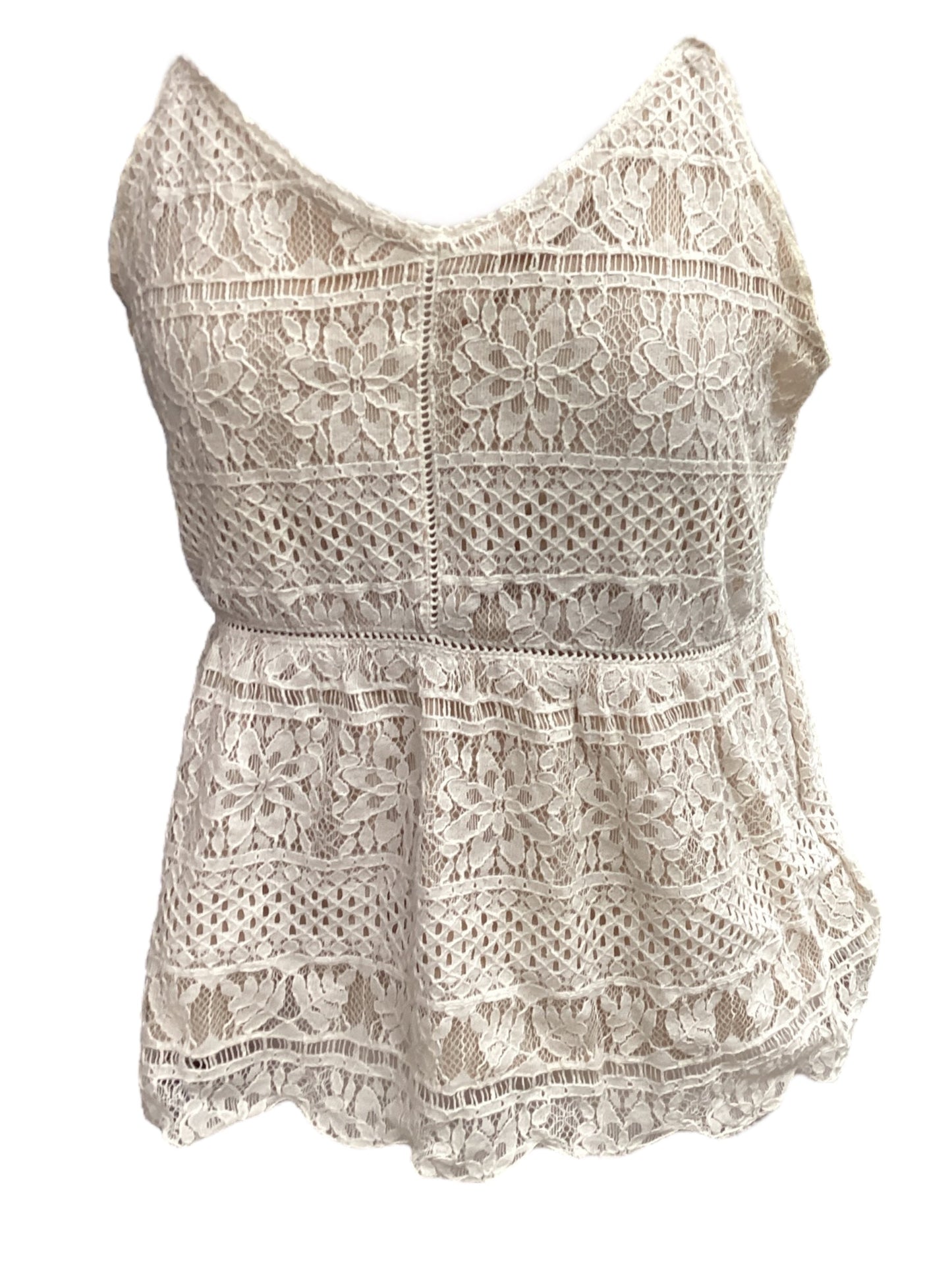 Cream Top Cami Maurices, Size S