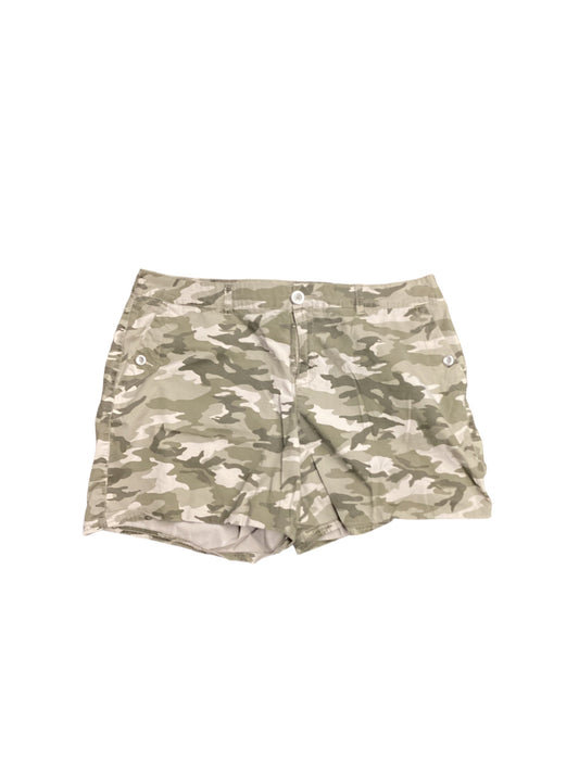 Camouflage Print Shorts Lane Bryant, Size 18