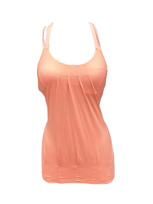 Athletic Tank Top By Lululemon In Orange, Size: 2