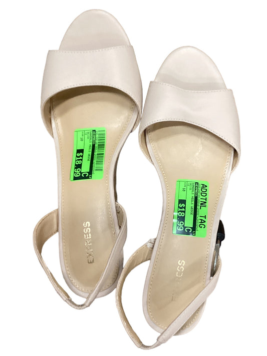 Sandals Heels Wedge By Express  Size: 10