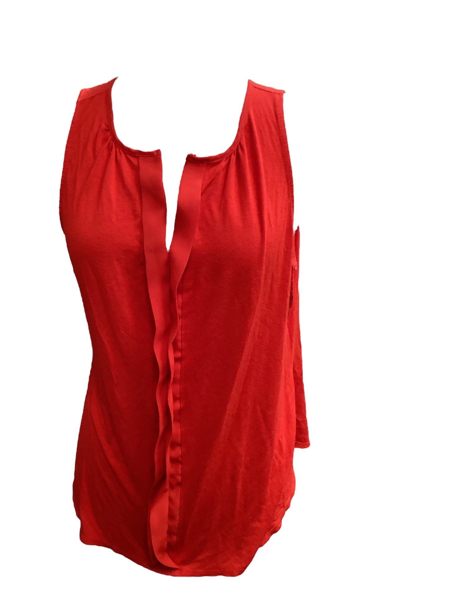 Red Top Sleeveless Limited, Size Xl