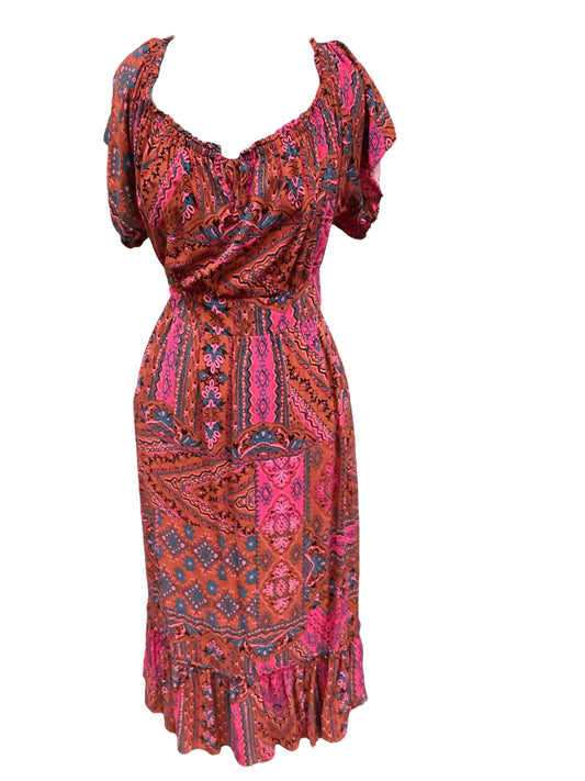 Multi-colored Dress Casual Maxi Torrid, Size 2