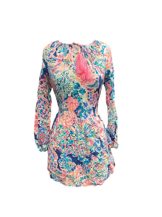 Multi-colored Dress Casual Midi Lilly Pulitzer, Size Xs