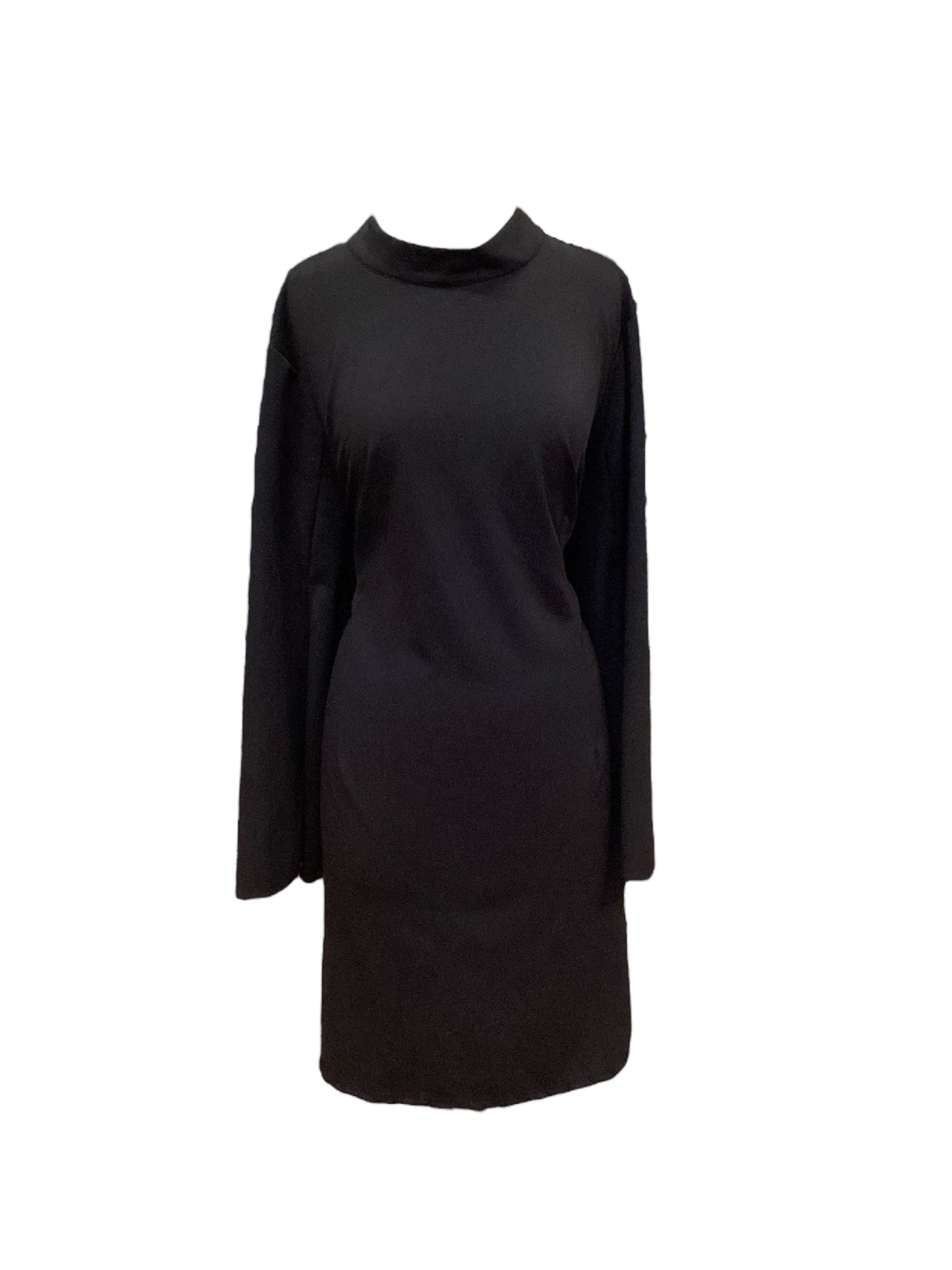 Black Dress Casual Midi Ashley Stewart, Size 26