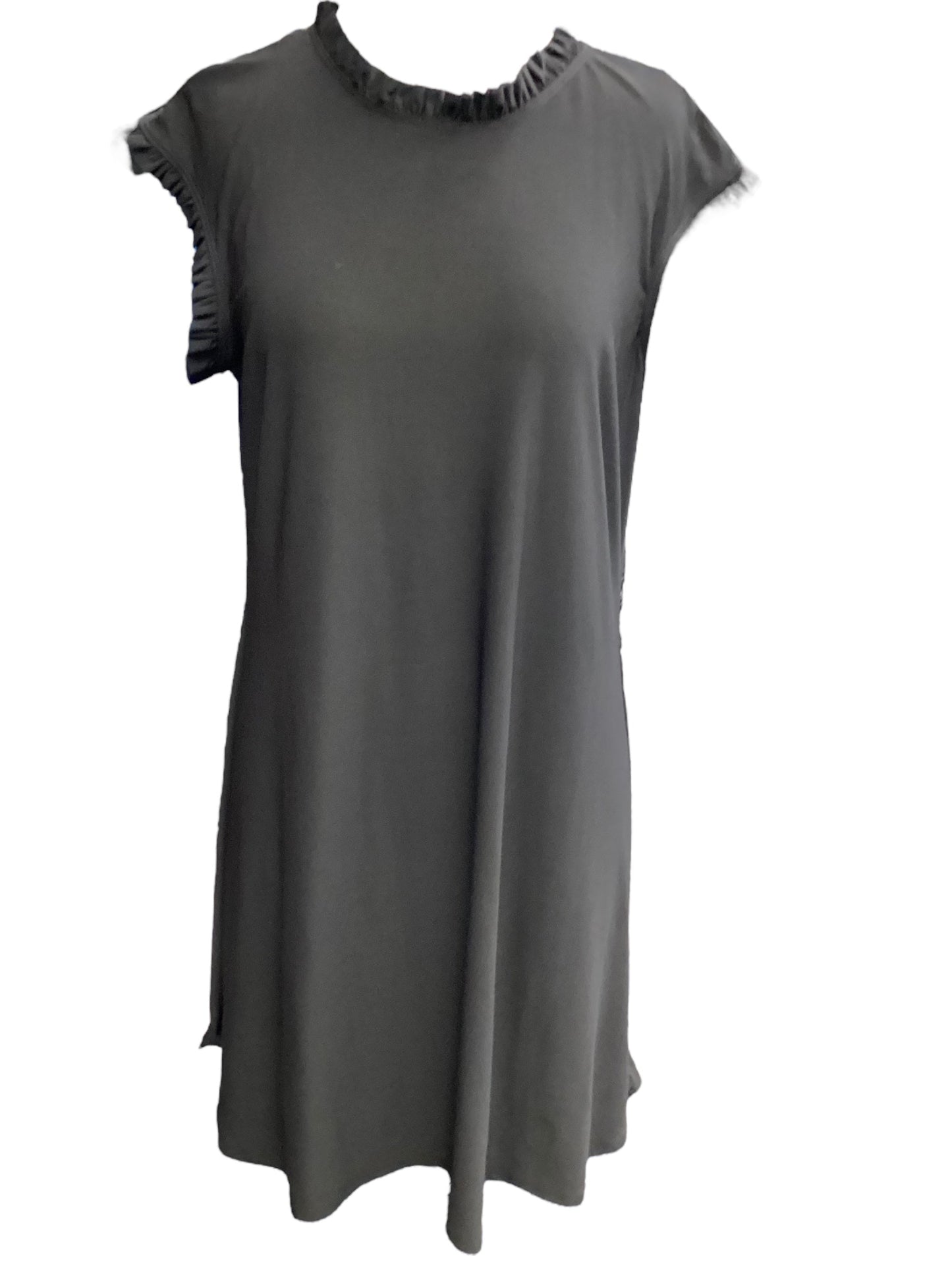 Black Dress Casual Midi Nicole Miller, Size Xl