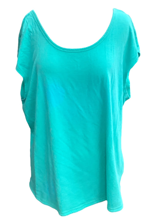 Teal Top Sleeveless Talbots, Size 2x