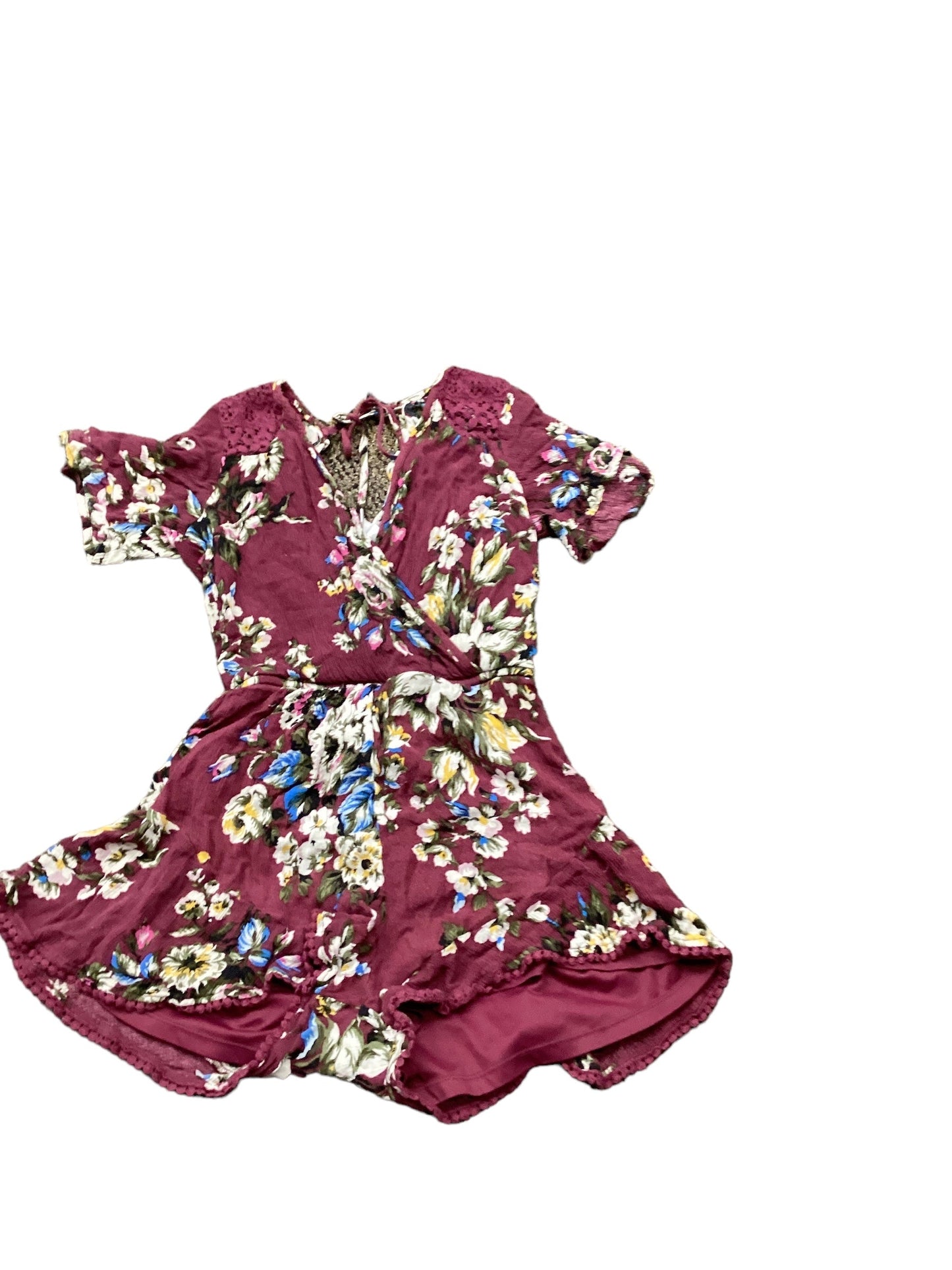 Floral Print Romper Xhilaration, Size S