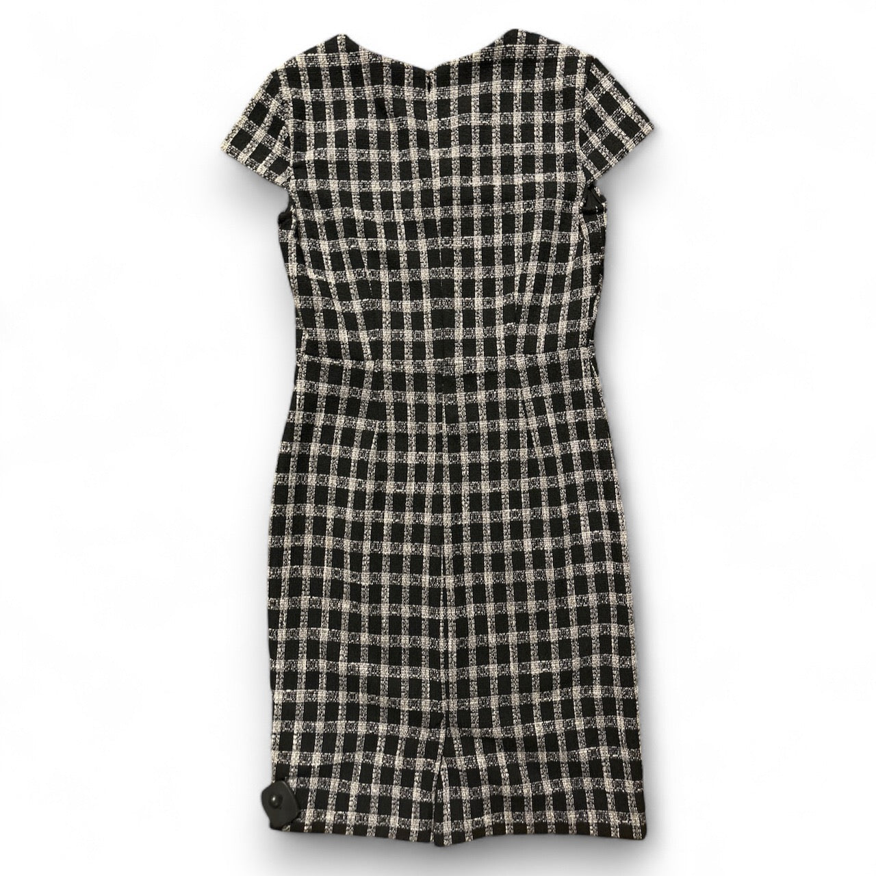 Dress Casual Midi By Banana Republic In Plaid Pattern, Size: 4