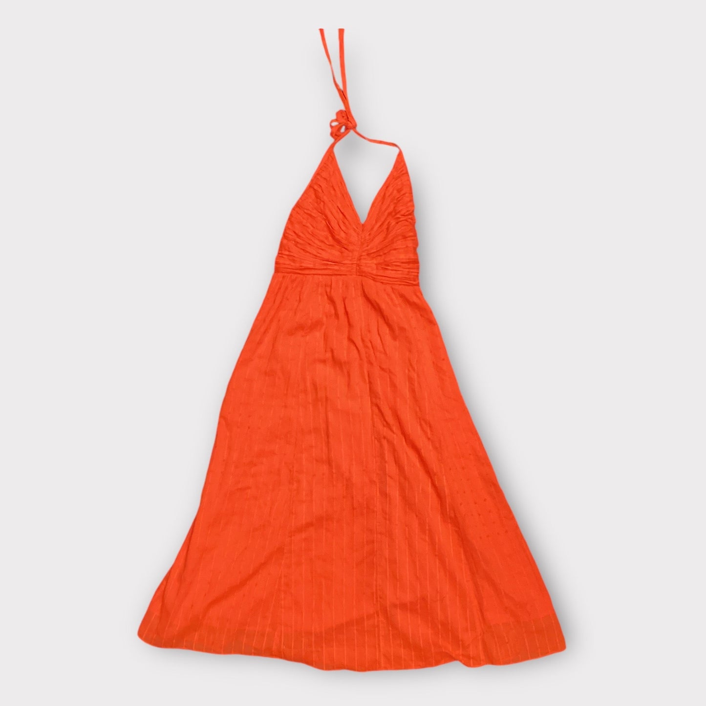 Dress Casual Midi By Free People In Orange, Size: S