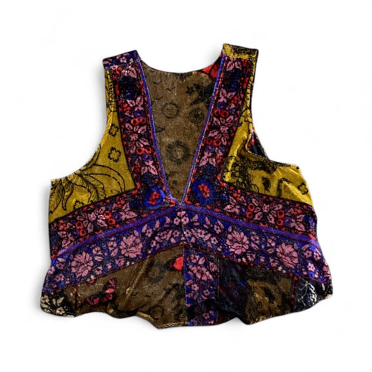 Tank Top By Free People In Floral Print, Size: S