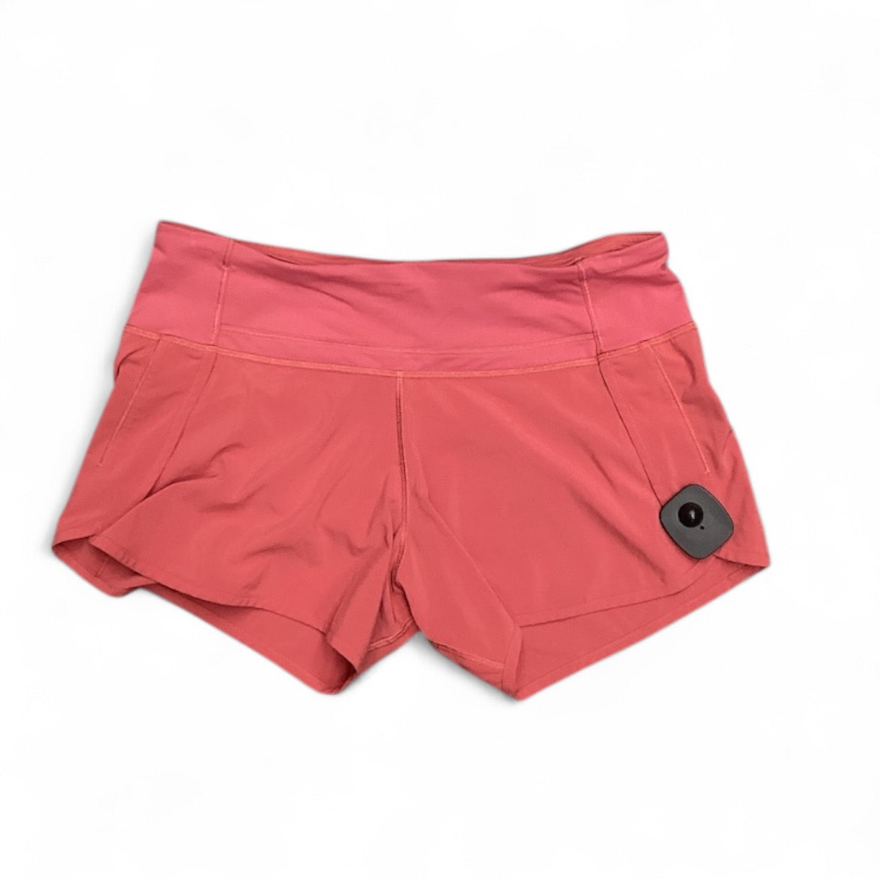 Athletic Shorts By Lululemon In Pink, Size: 4