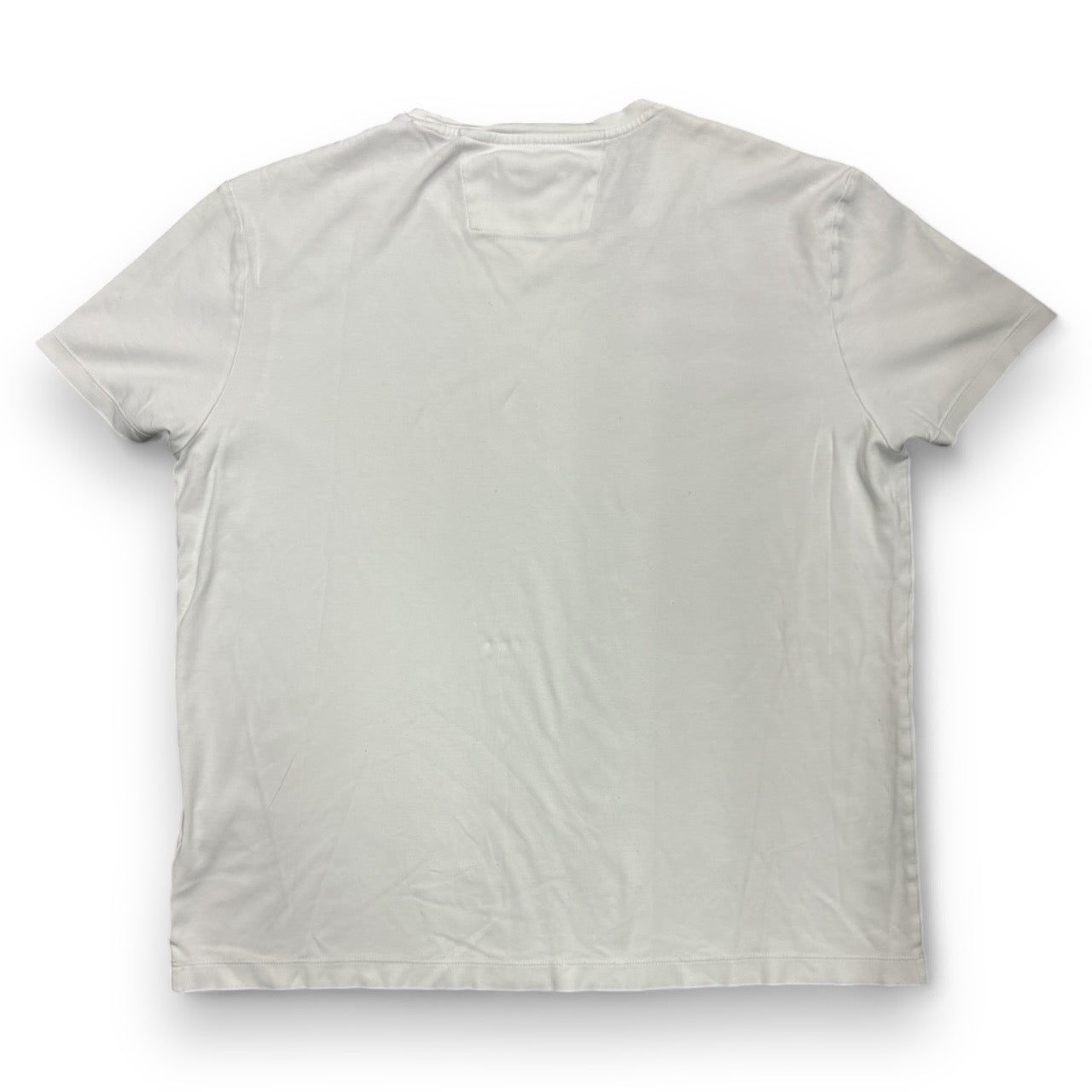 Top Short Sleeve Basic By Banana Republic In White, Size: L