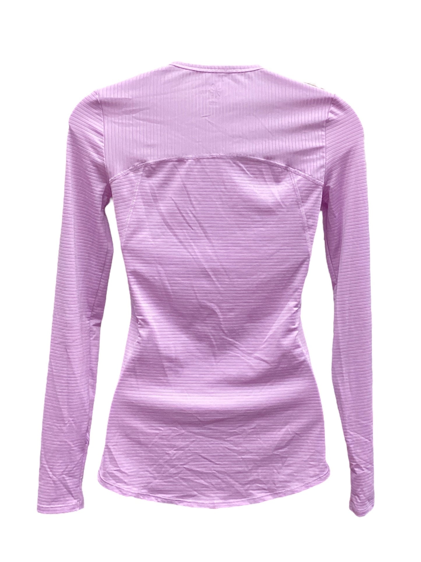 Athletic Top Long Sleeve Collar By Athleta In Purple, Size: Xxs