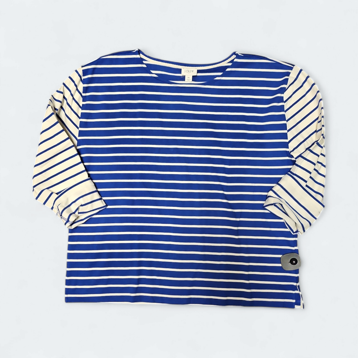 Top Long Sleeve By J. Crew In Striped Pattern, Size: Xl