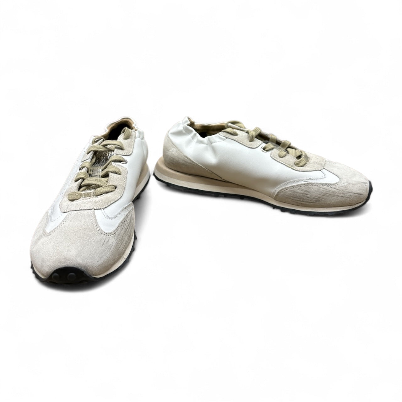 Shoes Sneakers By P448 In Cream, Size: 9