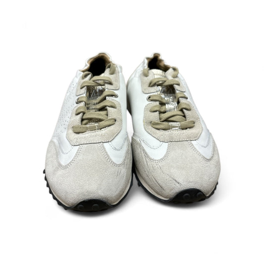 Shoes Sneakers By P448 In Cream, Size: 9