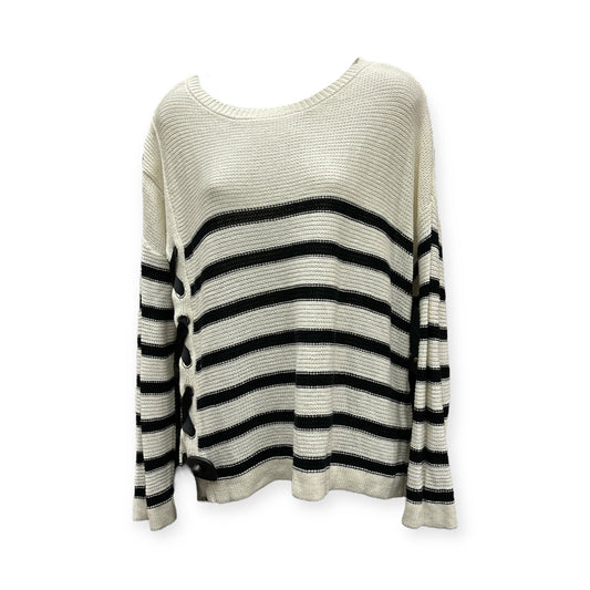 Sweater By Roz And Ali In White, Size: Xxl