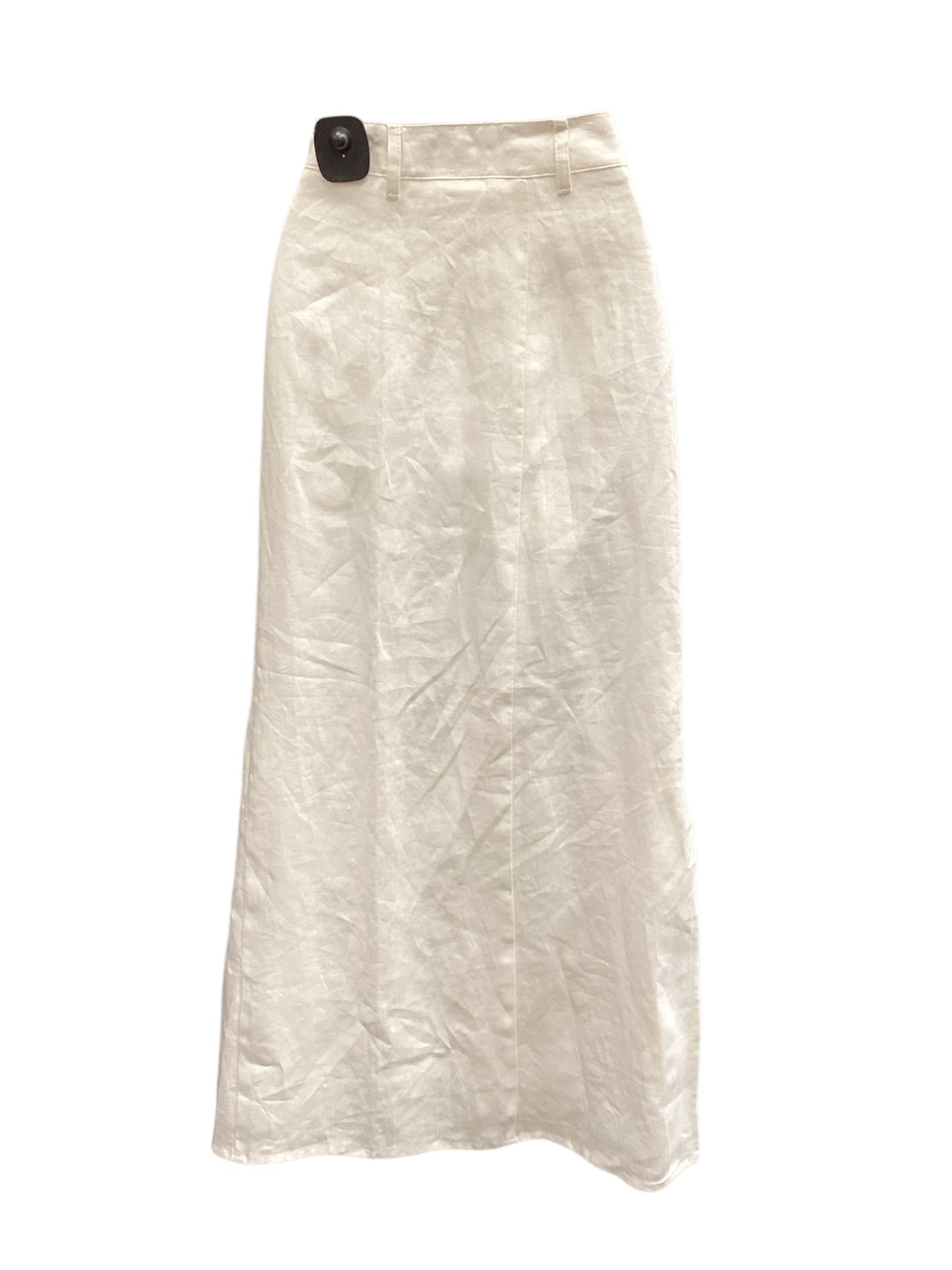 Skirt Maxi By Talbots In White, Size: 6