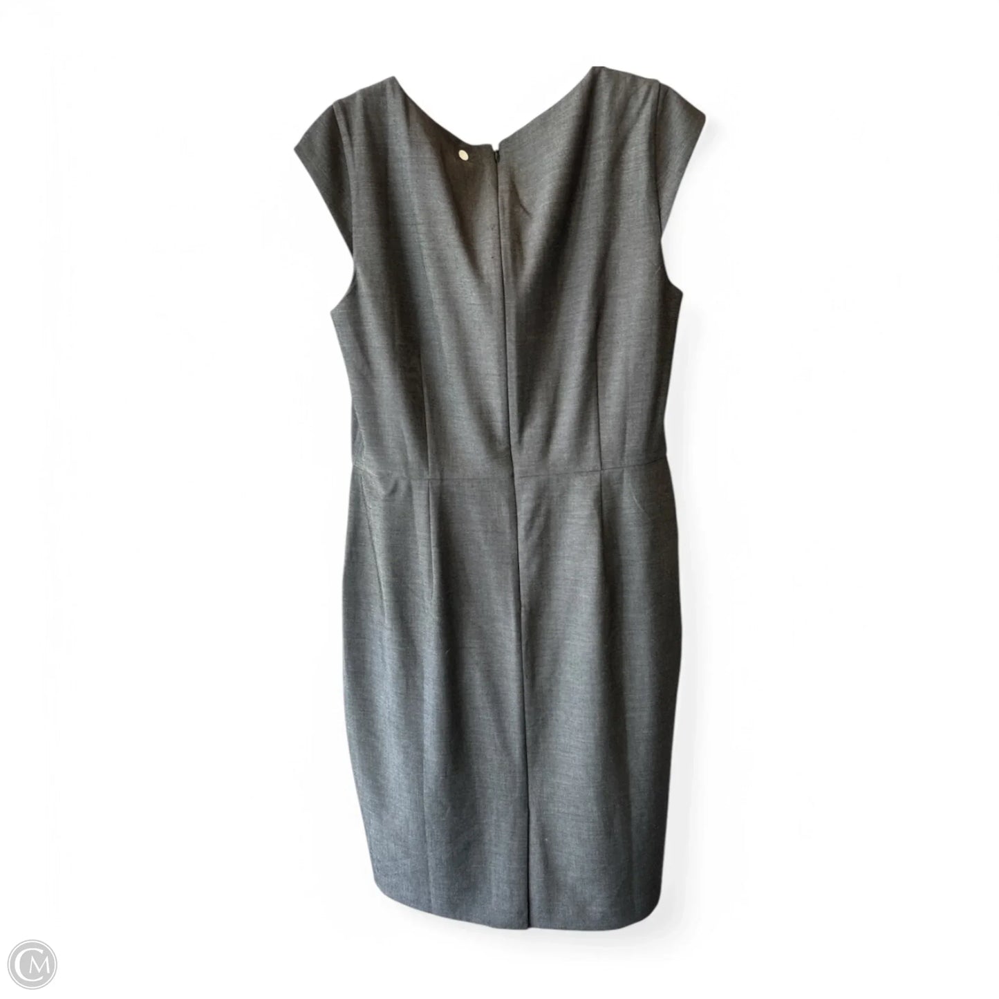 Dress Work By Ann Taylor In Grey, Size: 12