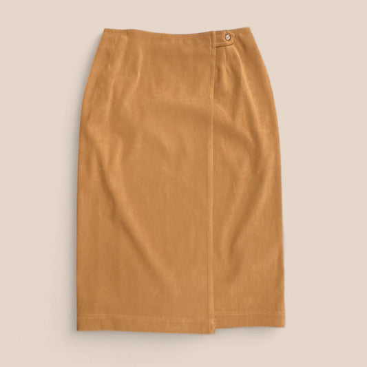 Skirt Maxi By Talbots In Tan, Size: 4