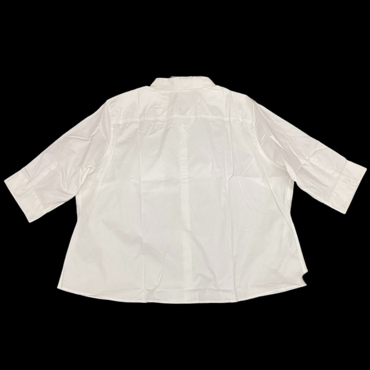 Top Long Sleeve By Isabella Bird In White, Size: 3x