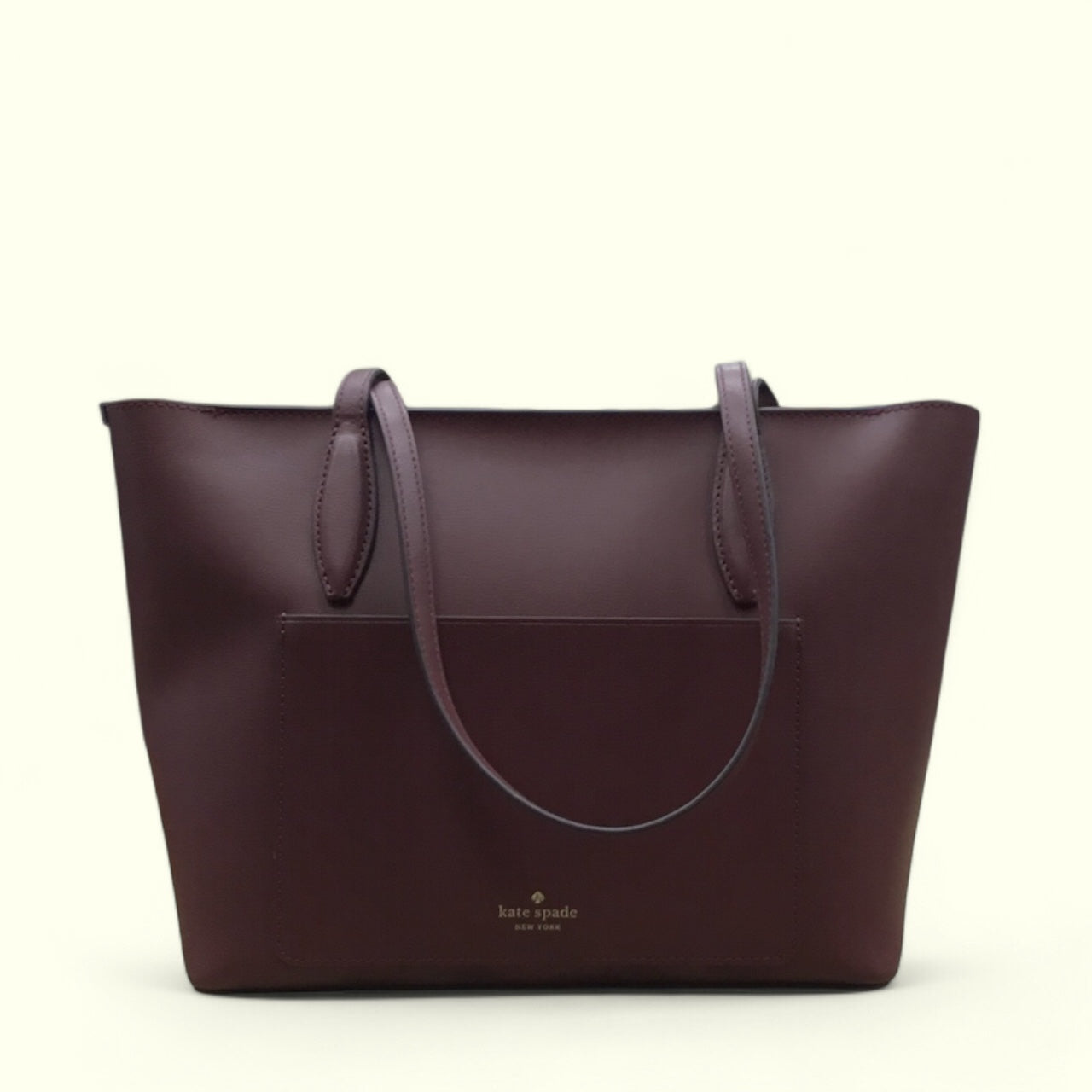 Tote Leather By Kate Spade, Size: Medium