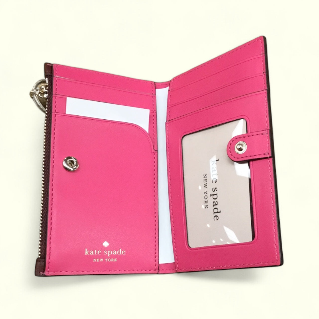 Wallet Leather By Kate Spade, Size: Medium