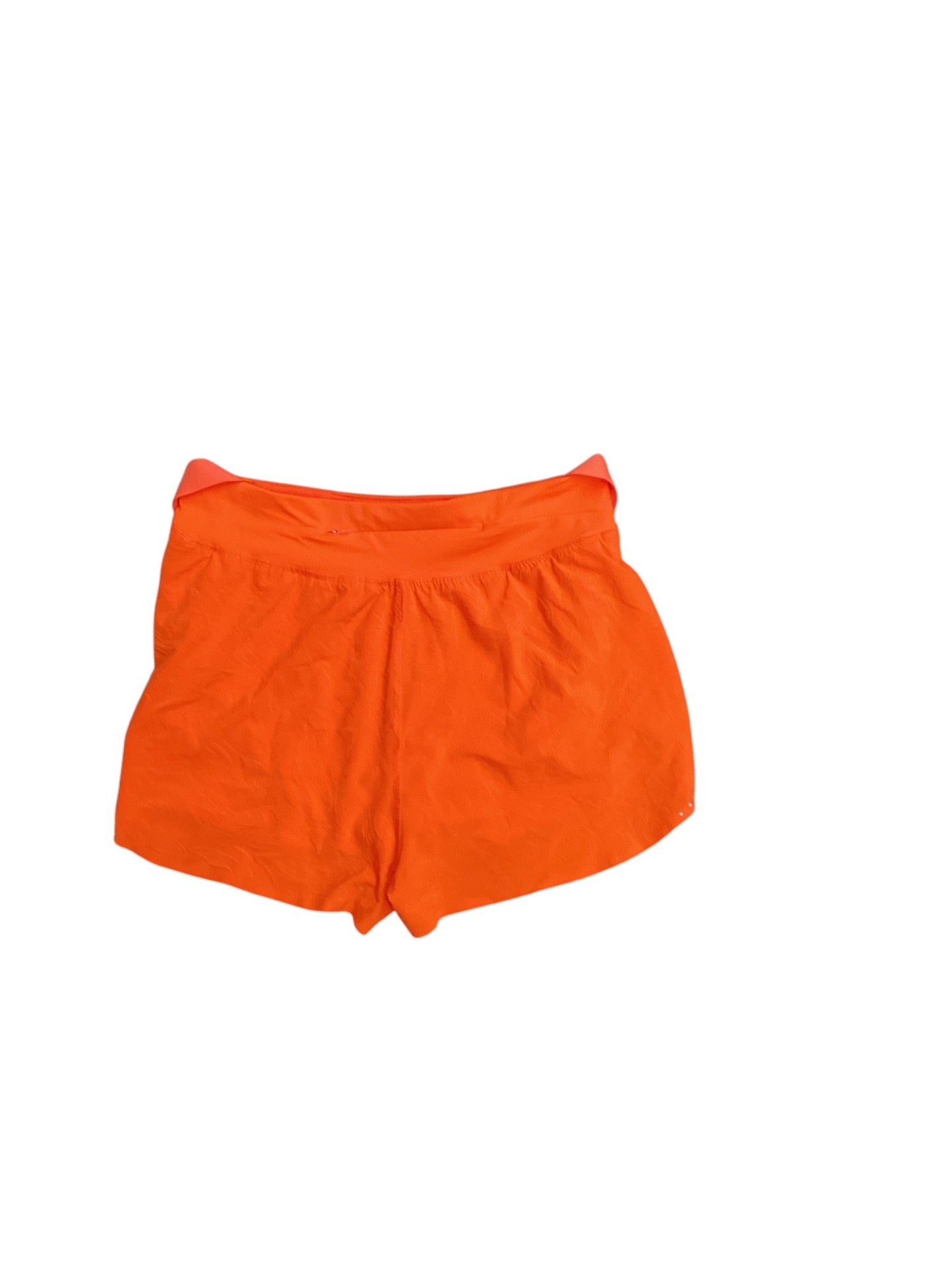 Athletic Shorts By Lululemon In Orange, Size: 8