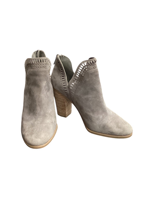 Boots Ankle Heels By Vince Camuto In Grey, Size: 7.5