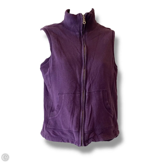 Vest Other By Coldwater Creek In Purple, Size: S