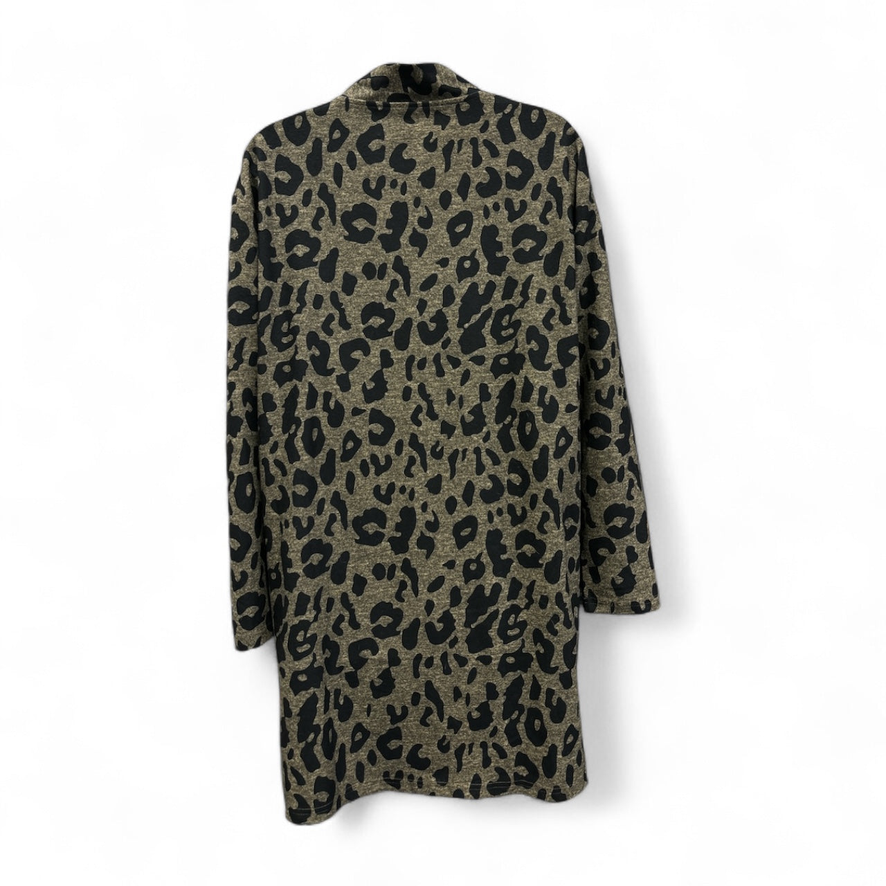 Cardigan By Tickled Teal In Animal Print, Size: M