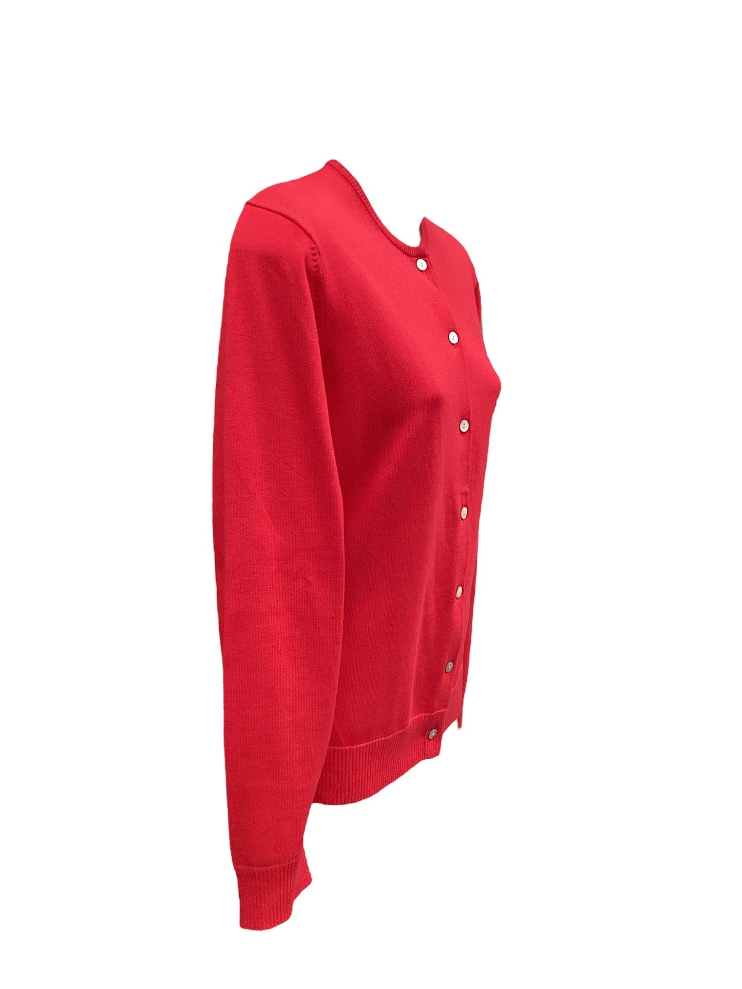 Sweater By Lands End In Red, Size: M